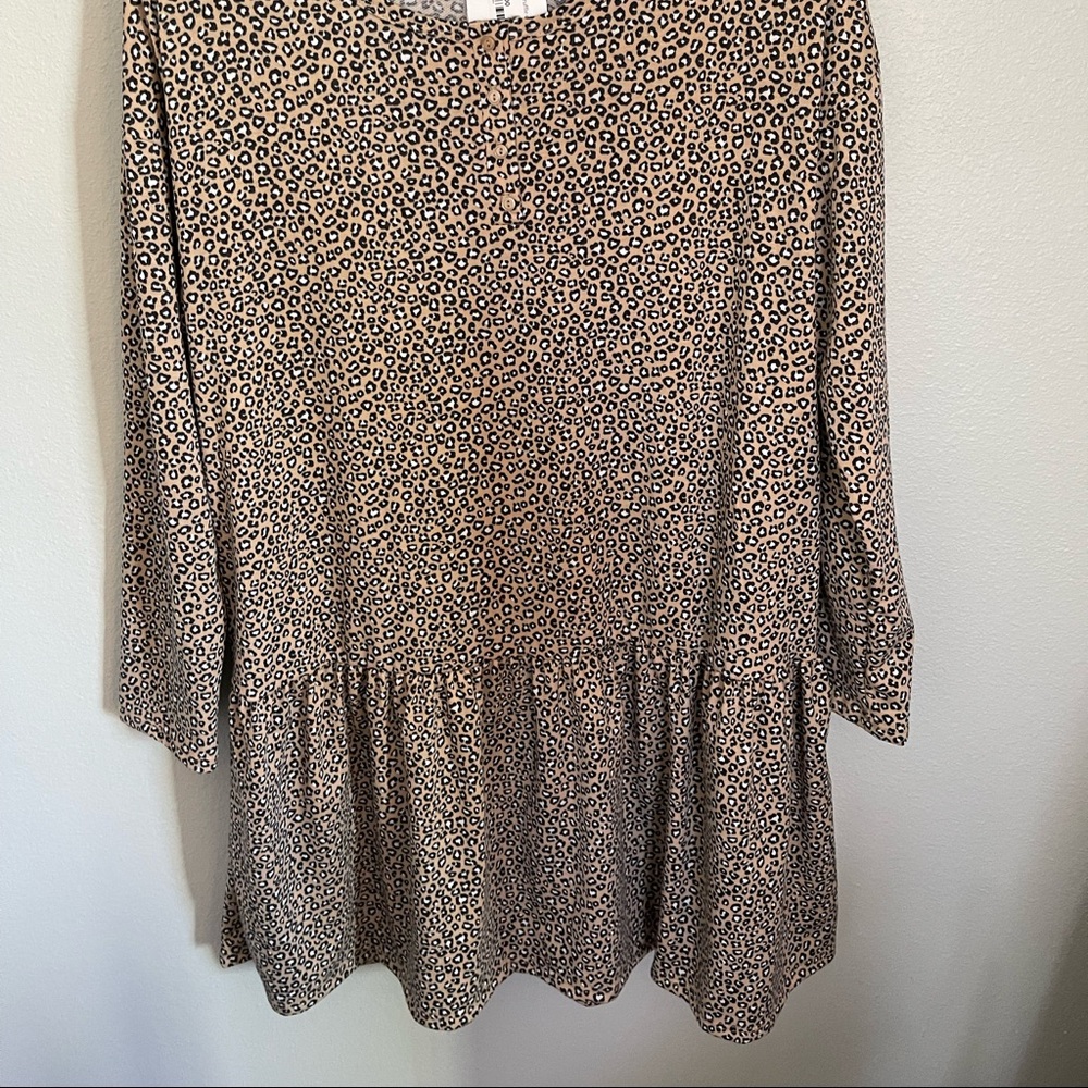 Leopard Ruffle Dress - Picture 3 of 3